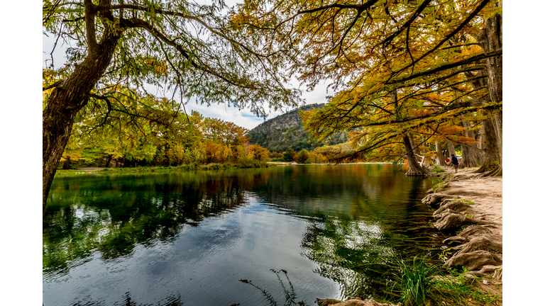 Fall in Garner State Park, Texas