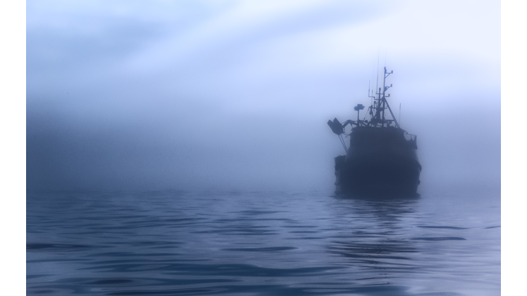 At Sea...