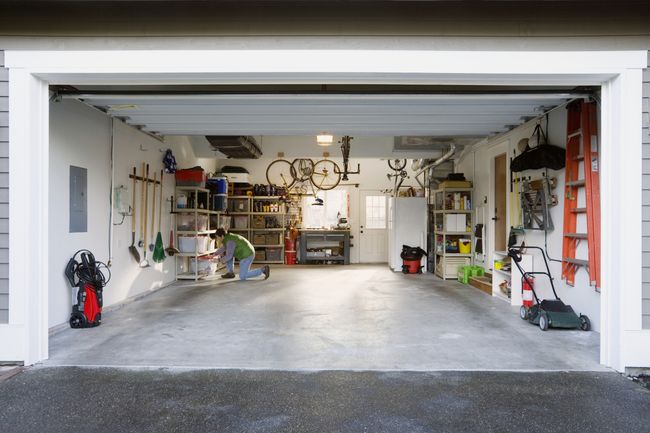 Man in Garage