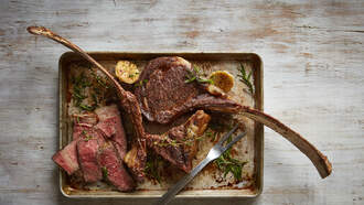 BIG STEAK CHALLENGE (What a way to go.)