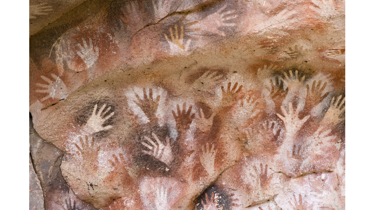 Cave of Hands in Patagonia, Argentina