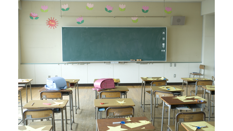 Empty classroom