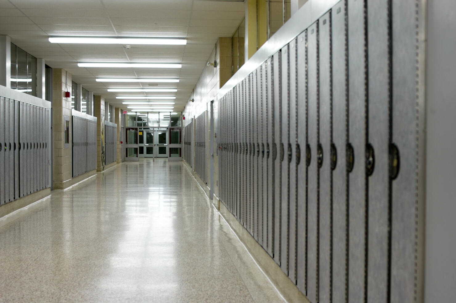 Empty School Hall