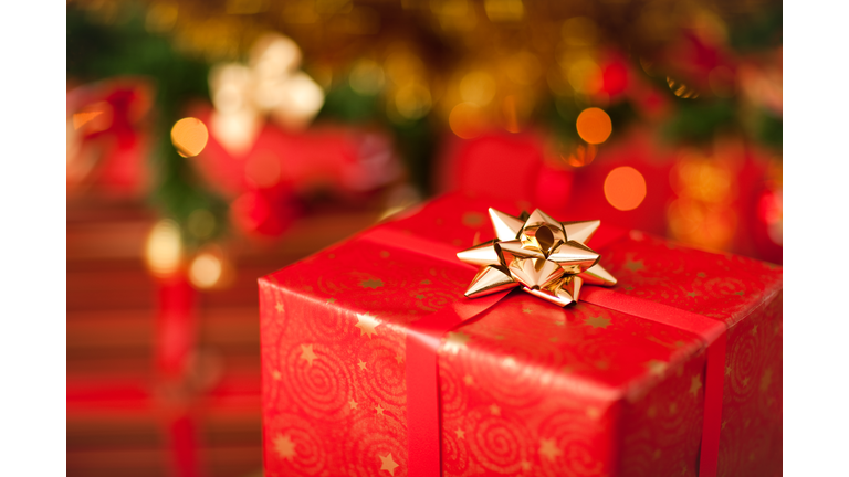 Sparkling christmas present