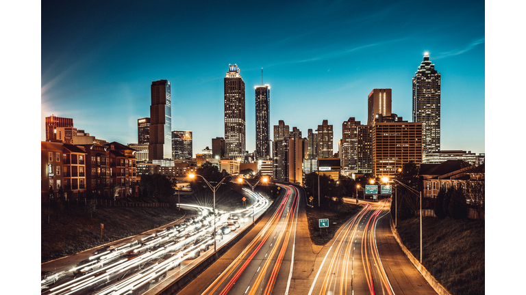 Atlanta Skyline at Dusk