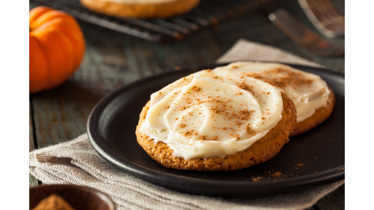 Homemade Pumpkin Spice Cookies