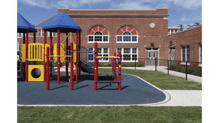 Playground and school