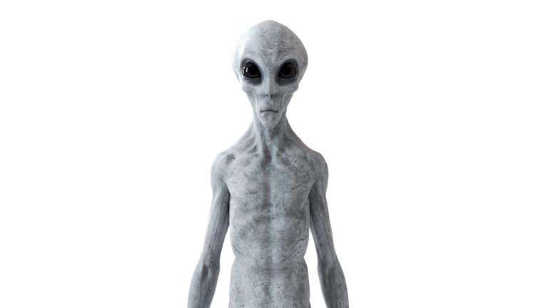 Illustration of a humanoid alien