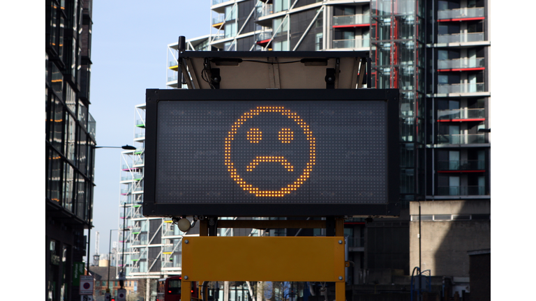 Sad Street Sign