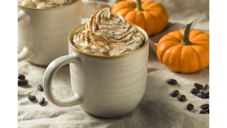 Sweet Autumn Pumpkin Spice Latte Coffee