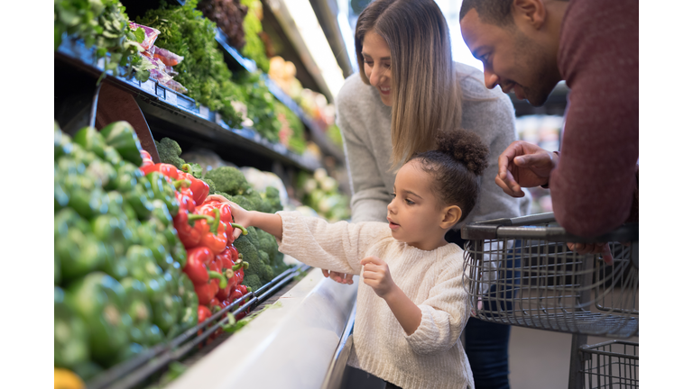 Family Outing to the Grocery Store