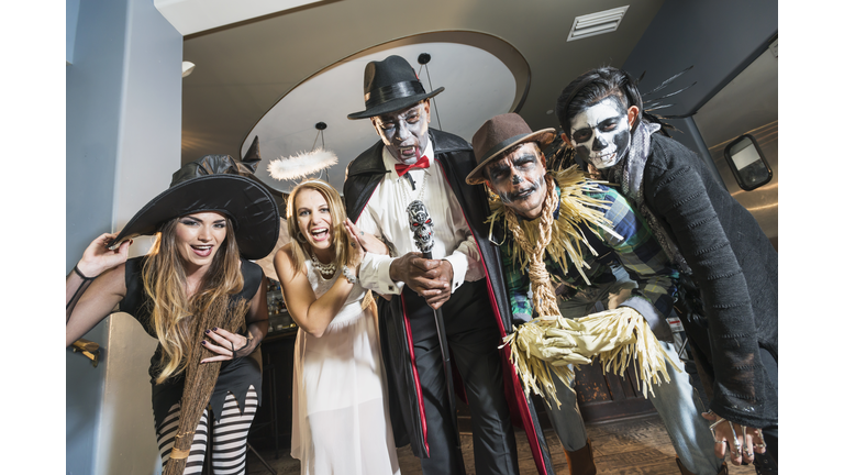 Adult halloween party