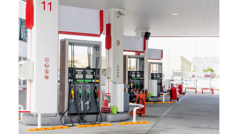 gas station