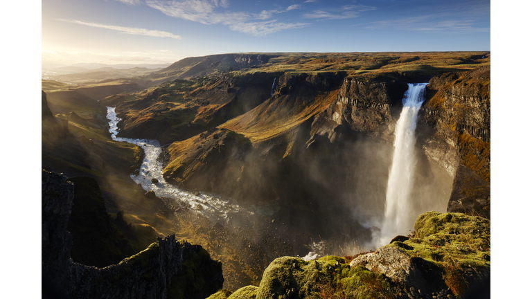 Haifoss waterfall, Iceland