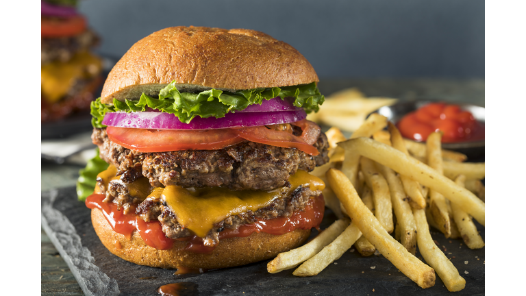 Homemade Cheese Smash Burger