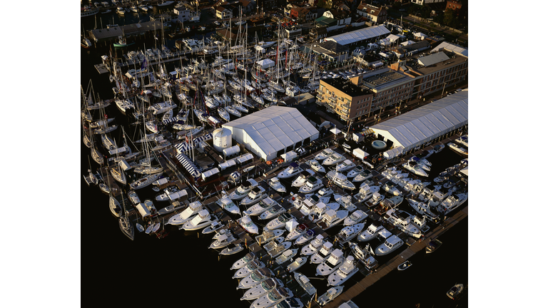 Boat Show at Newport Yacht Services Marina