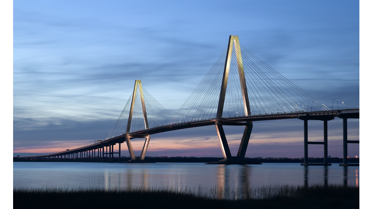 Ravenel Bridge (Cooper River Bridge) in Charleston SC