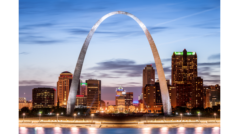 The Gateway Arch, St Louis, Missouri, America