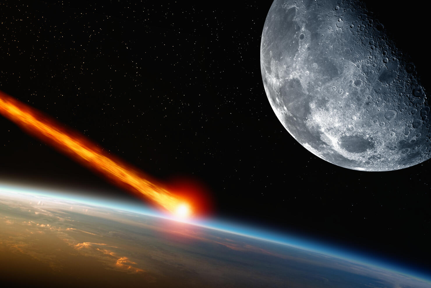Asteriod impact