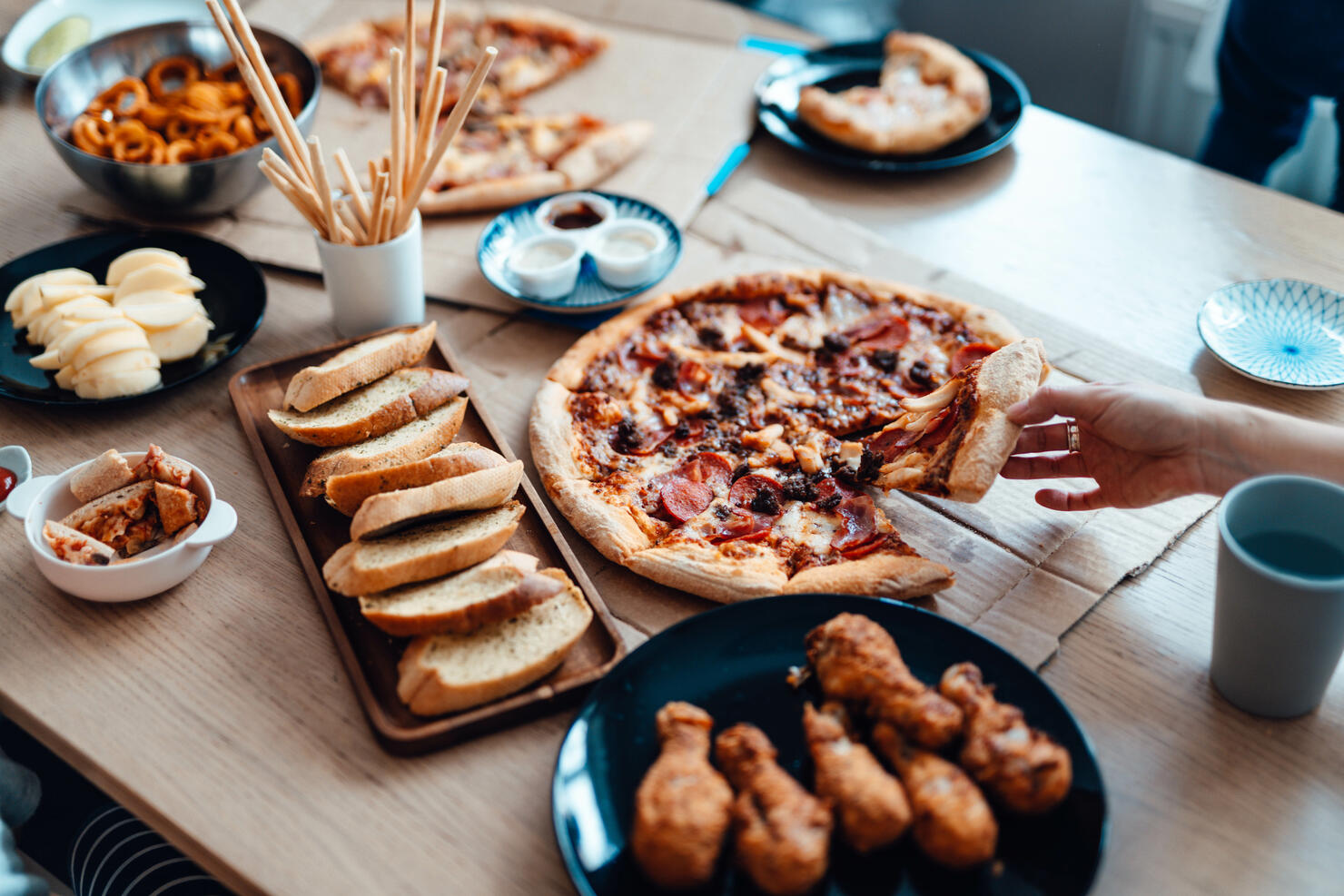 Enjoying Takeaway Meals At Home