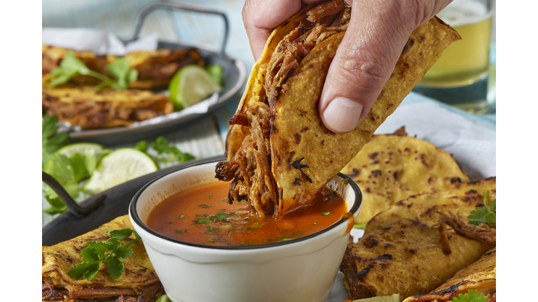 Crispy Fried Birria Tacos