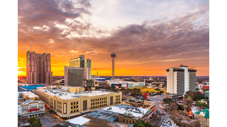 San Antonio, Texas, USA Skyline