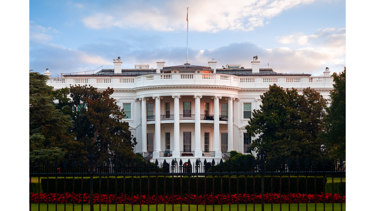 The White House South Lawn, Washington DC, America