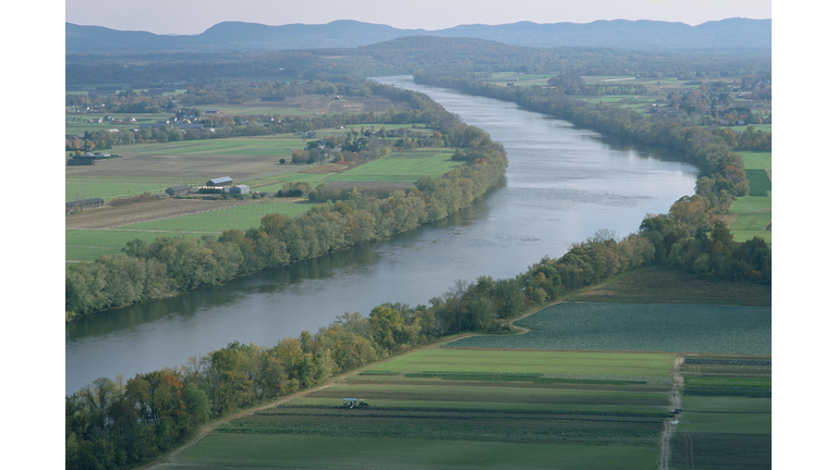 Farmland Around Connecticut River