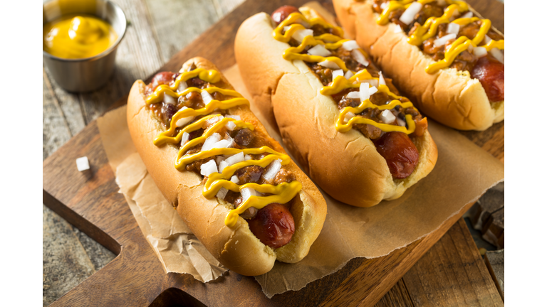 Homemade Detroit Style Chili Dog