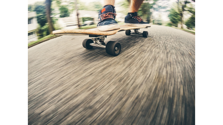 Commuting on a Skateboard