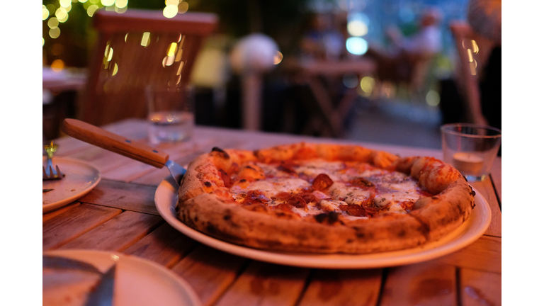 Woodfired Pizza Restaurant Al Fresco Dining Rooftop Terrace
