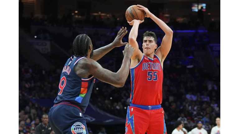 Detroit Pistons v Philadelphia 76ers