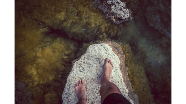 Standing on the edge