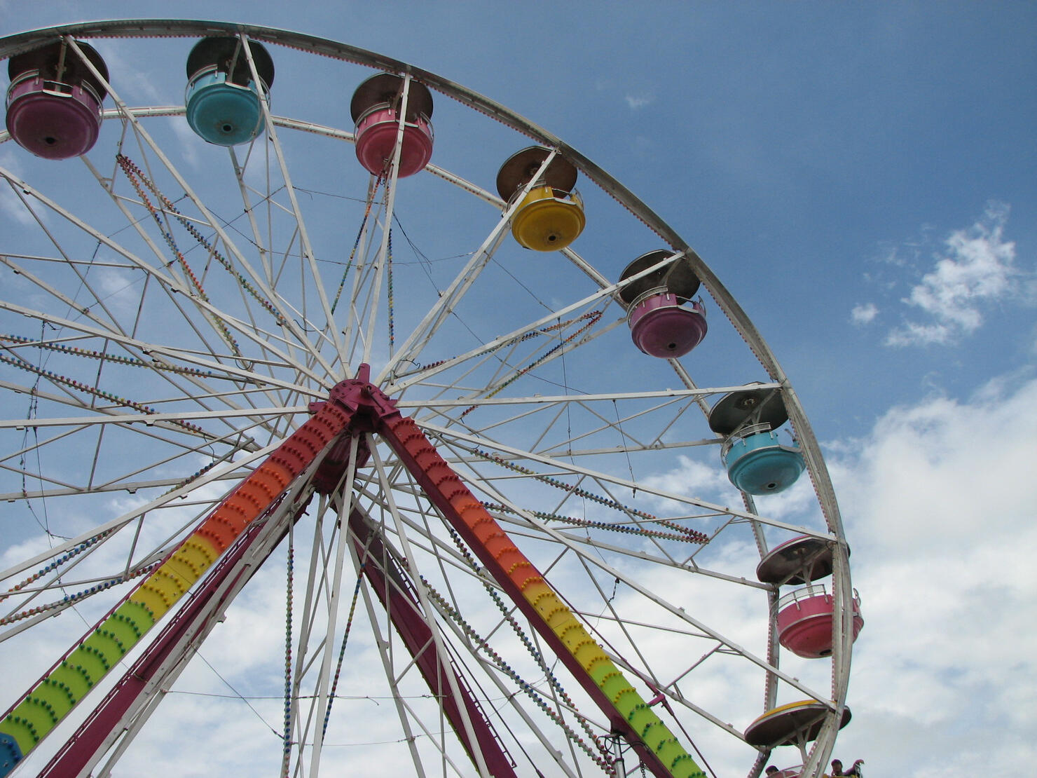 colorful ferris wheel