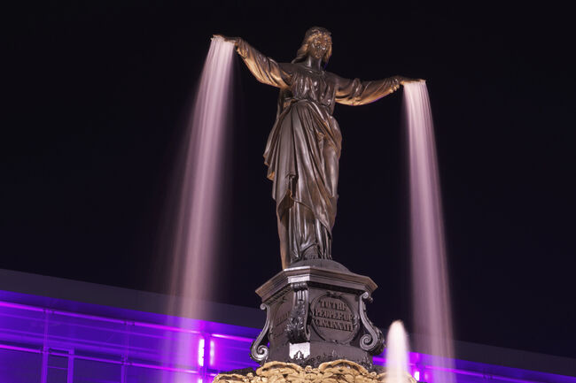 Genius of Water statue