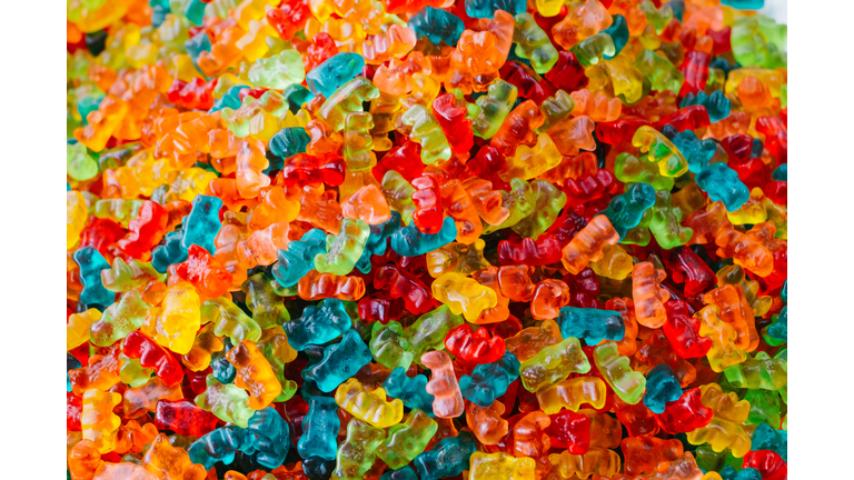 Full Frame Shot Of Gummy Bears