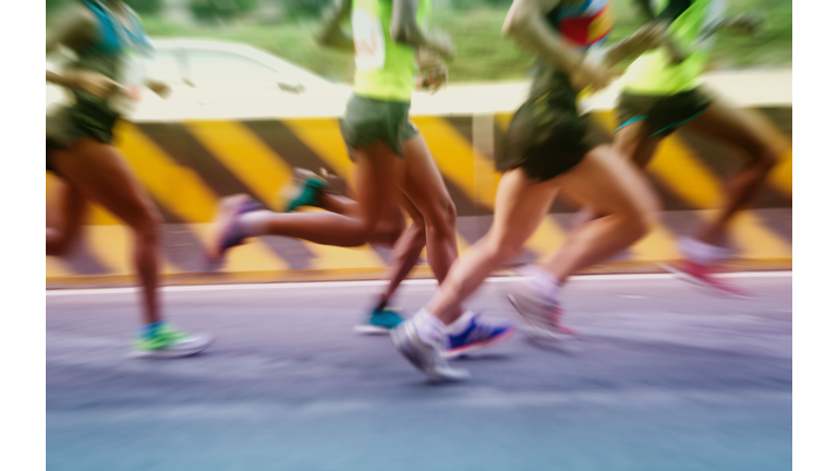 international marathon runner