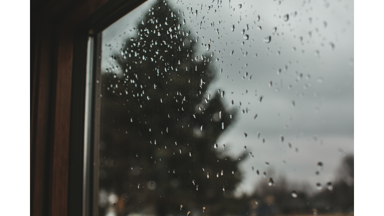 Rain Drop covered window