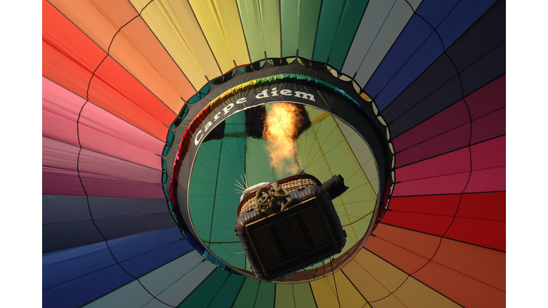 Low Angle View of Hot Air Balloon