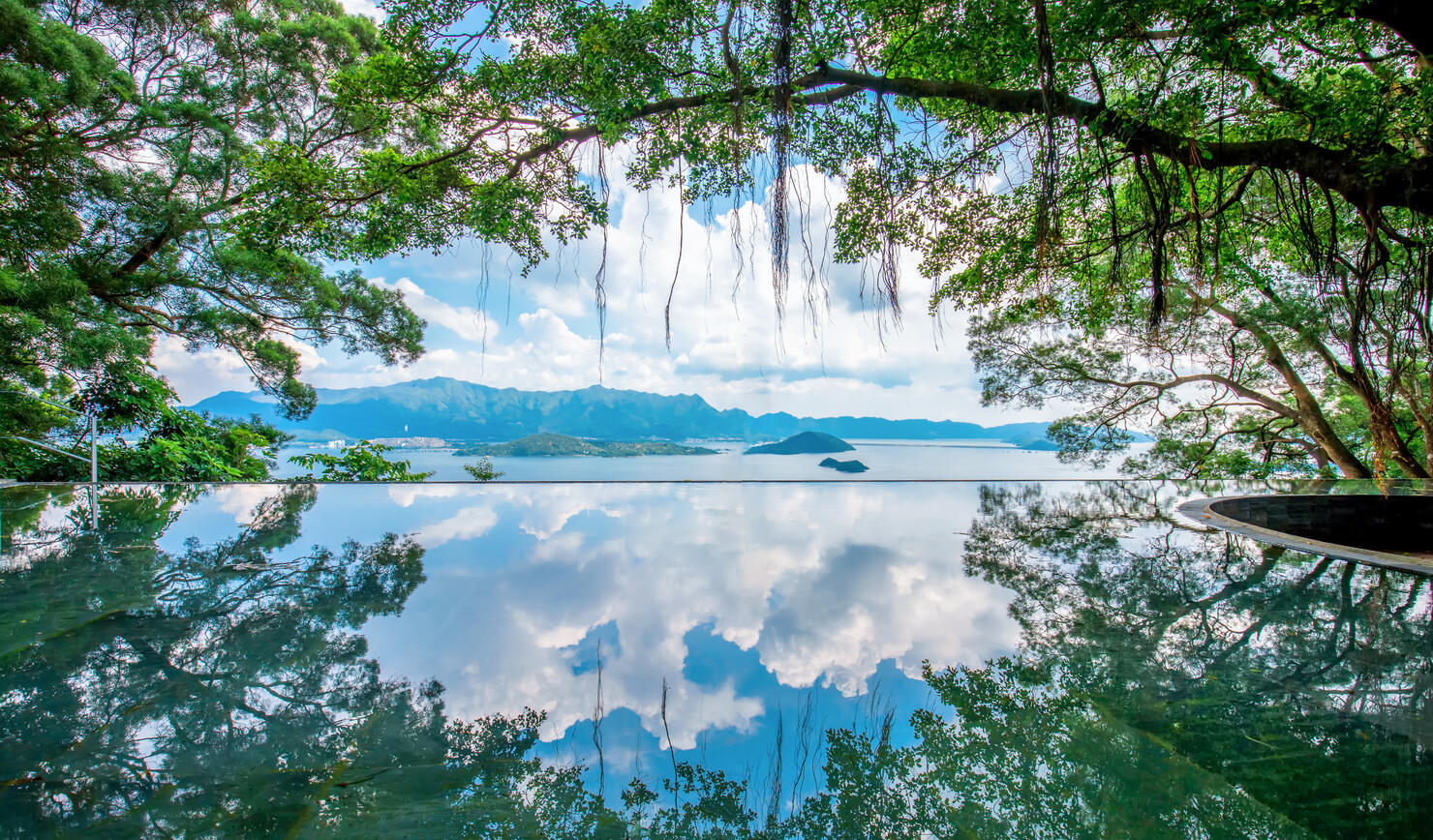 Reflections on the lake