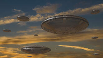 Passenger Spotted a UFO in The Clouds During Her Flight