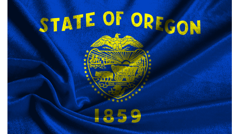 US state flag of Oregon