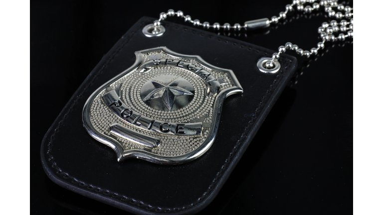 Undercover law enforcement badge