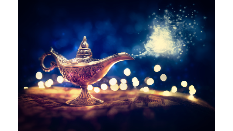 Magic Aladdins Genie lamp