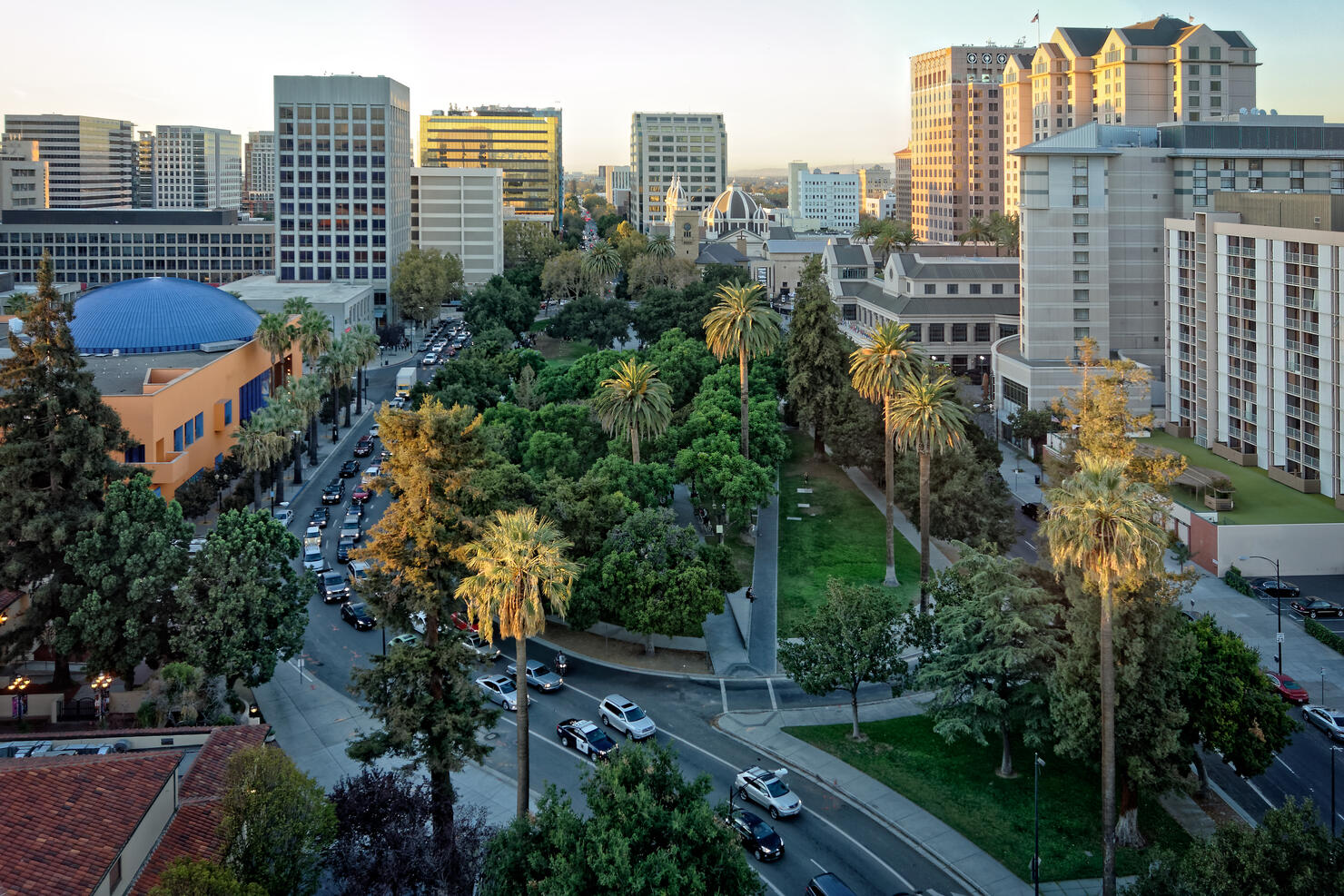 Plaza de Cesar Chavez San Jose