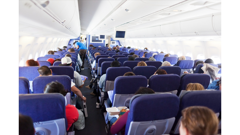Travelers in the Airplane