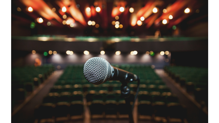 Close-Up Of Microphone