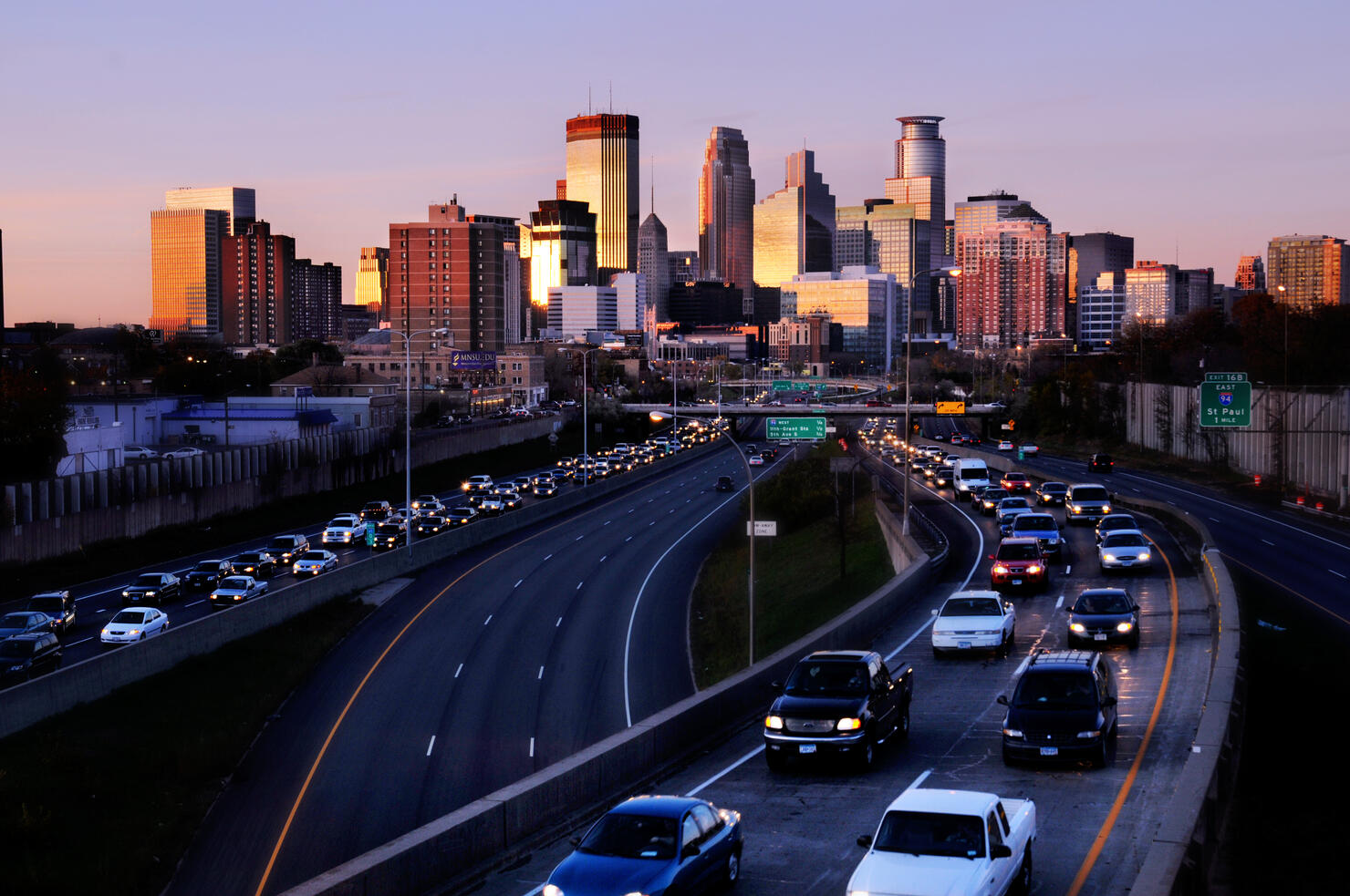 Rush Hour in Minneapolis