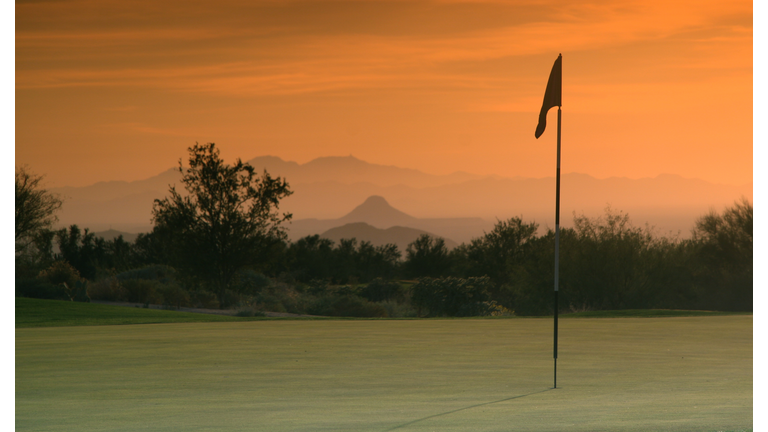 Golf Sunset