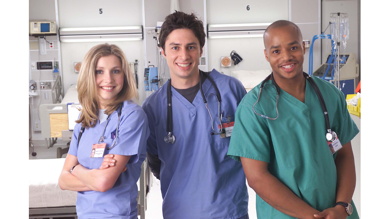 Cast of NBC TV Show "Scrubs"